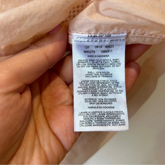 Columbia Berg Lake Anorak in light peach  colour XS - Picture 10 of 13